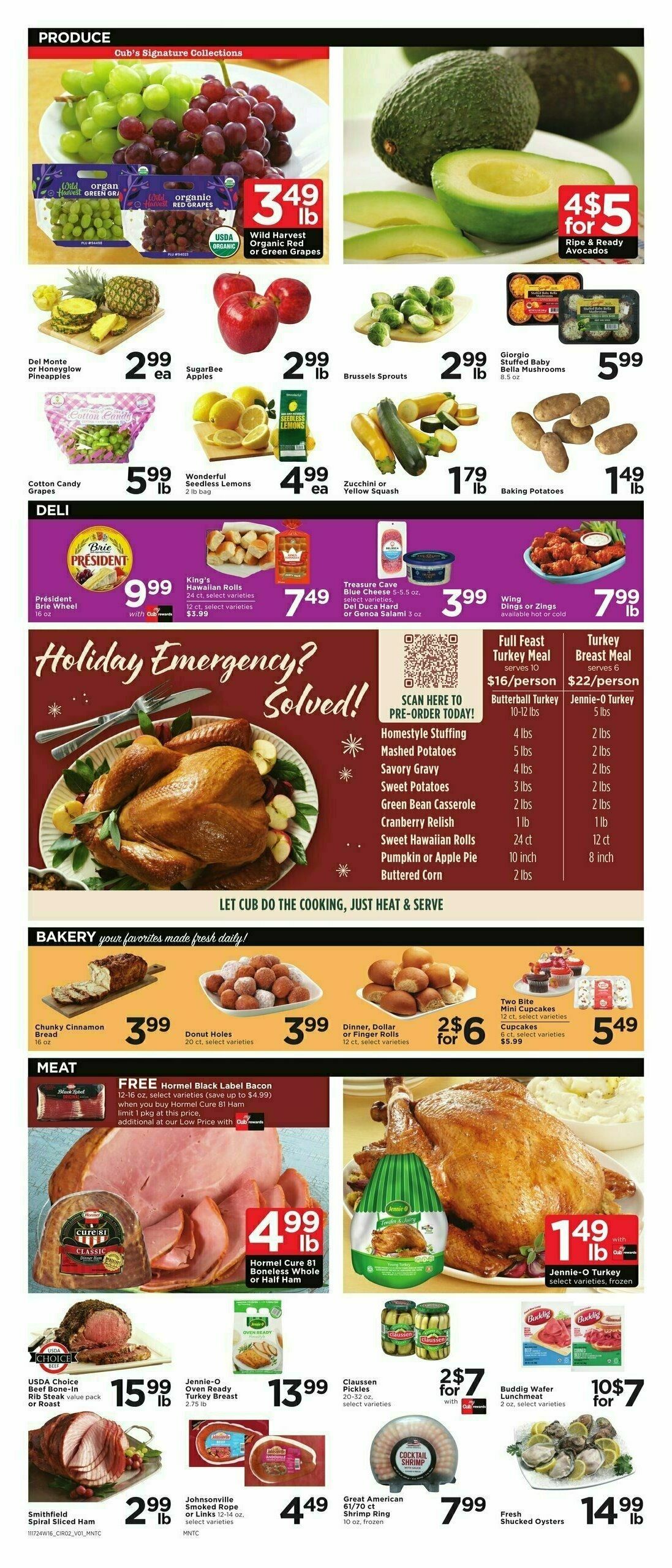 Cub Foods Weekly Ad from November 17