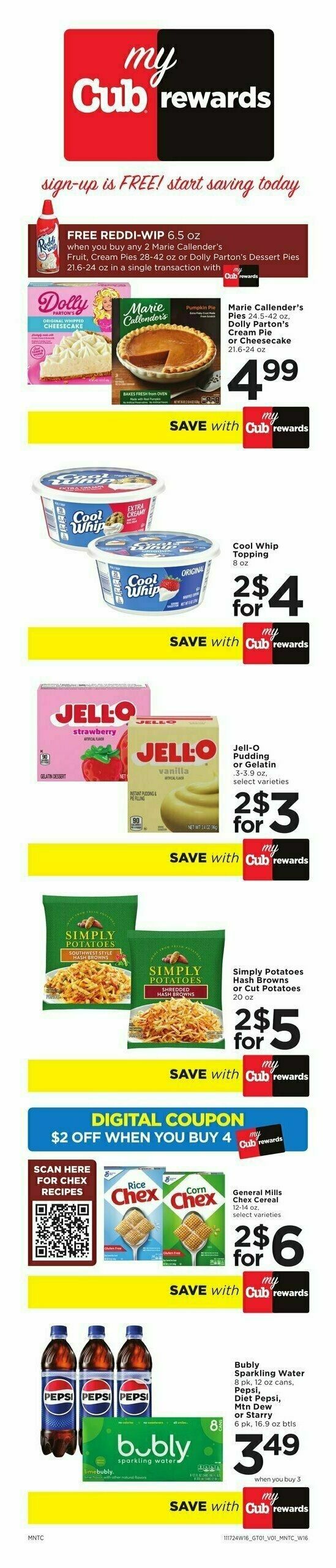 Cub Foods Weekly Ad from November 17