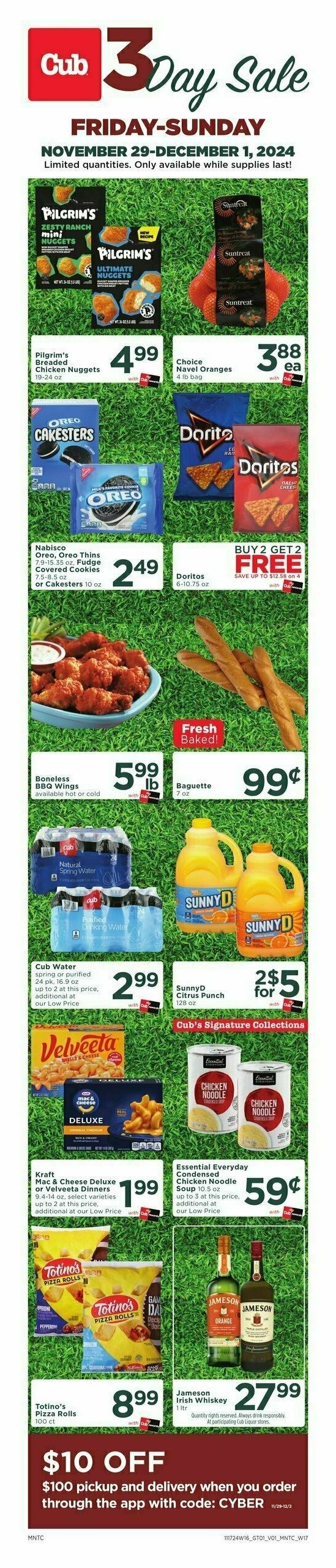 Cub Foods Weekly Ad from November 24