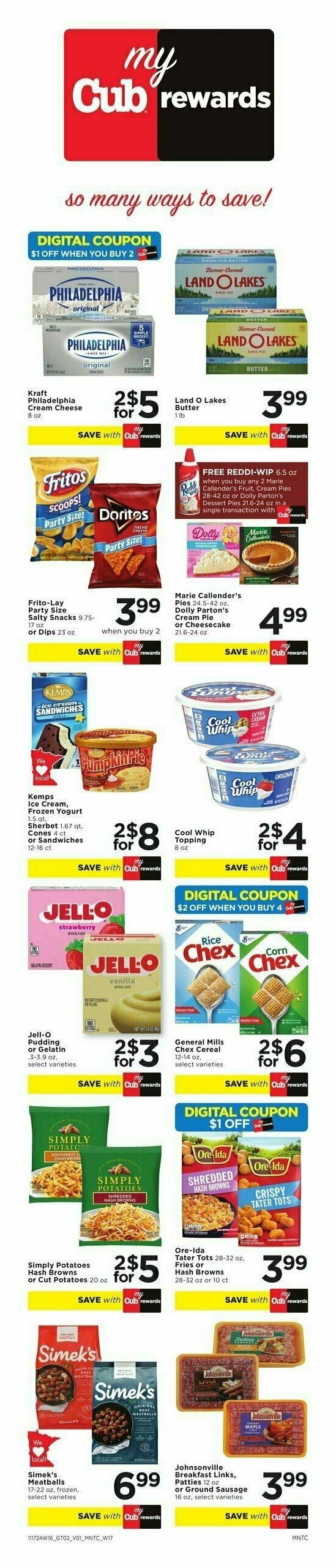 Cub Foods Weekly Ad from November 24