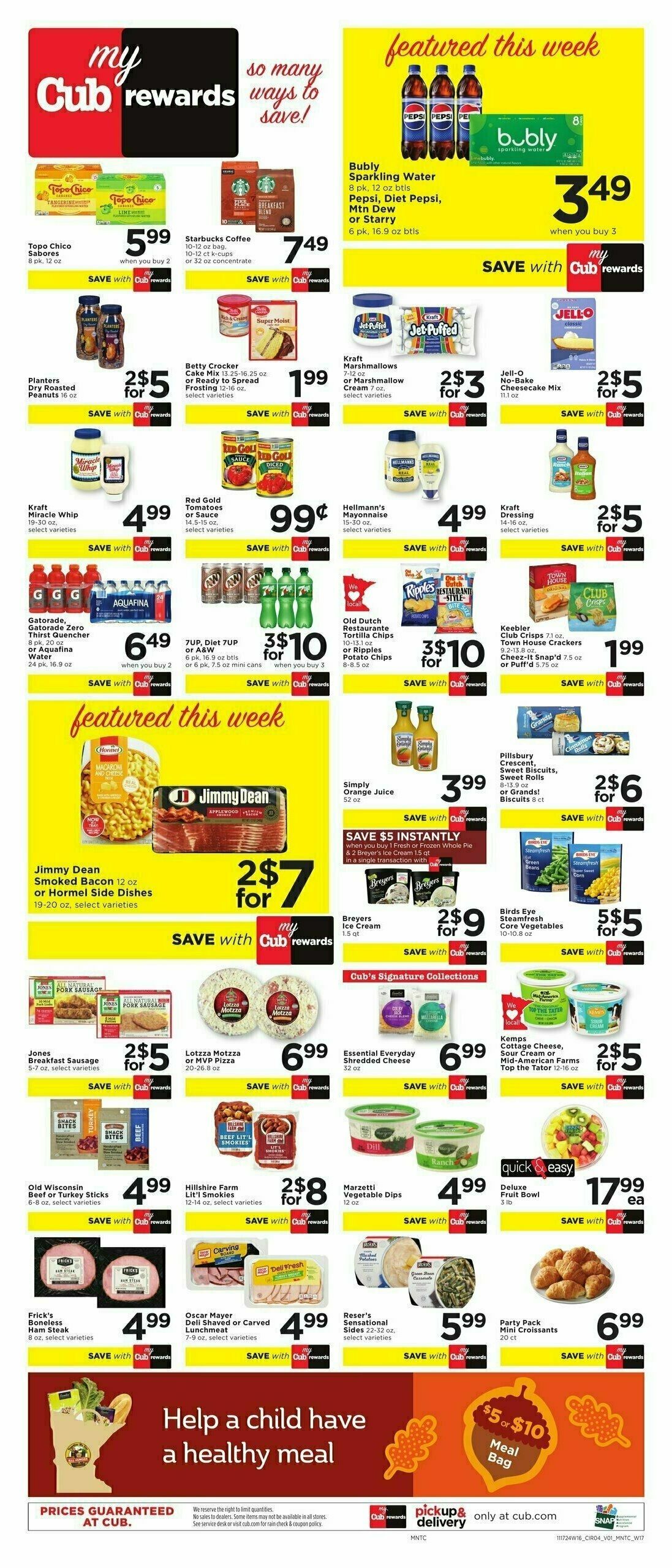 Cub Foods Weekly Ad from November 24