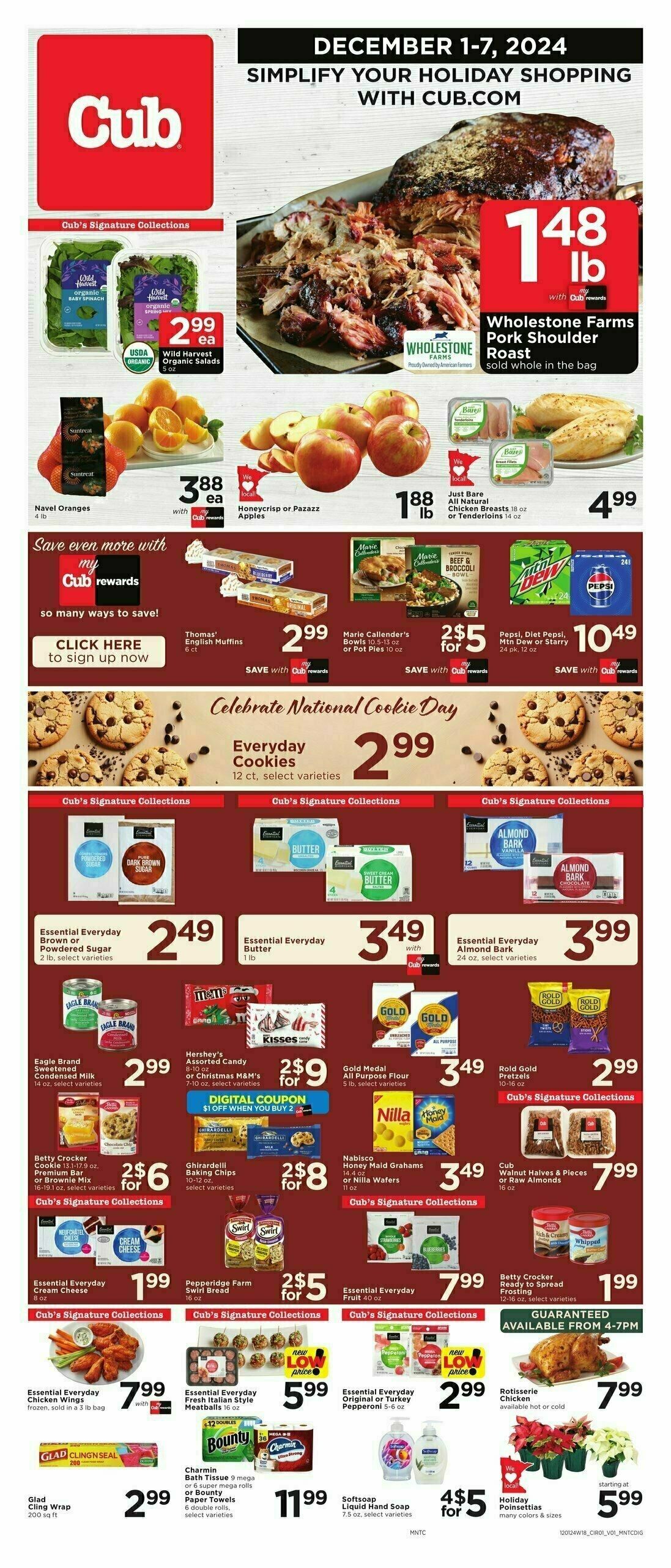 Cub Foods Weekly Ad from December 1