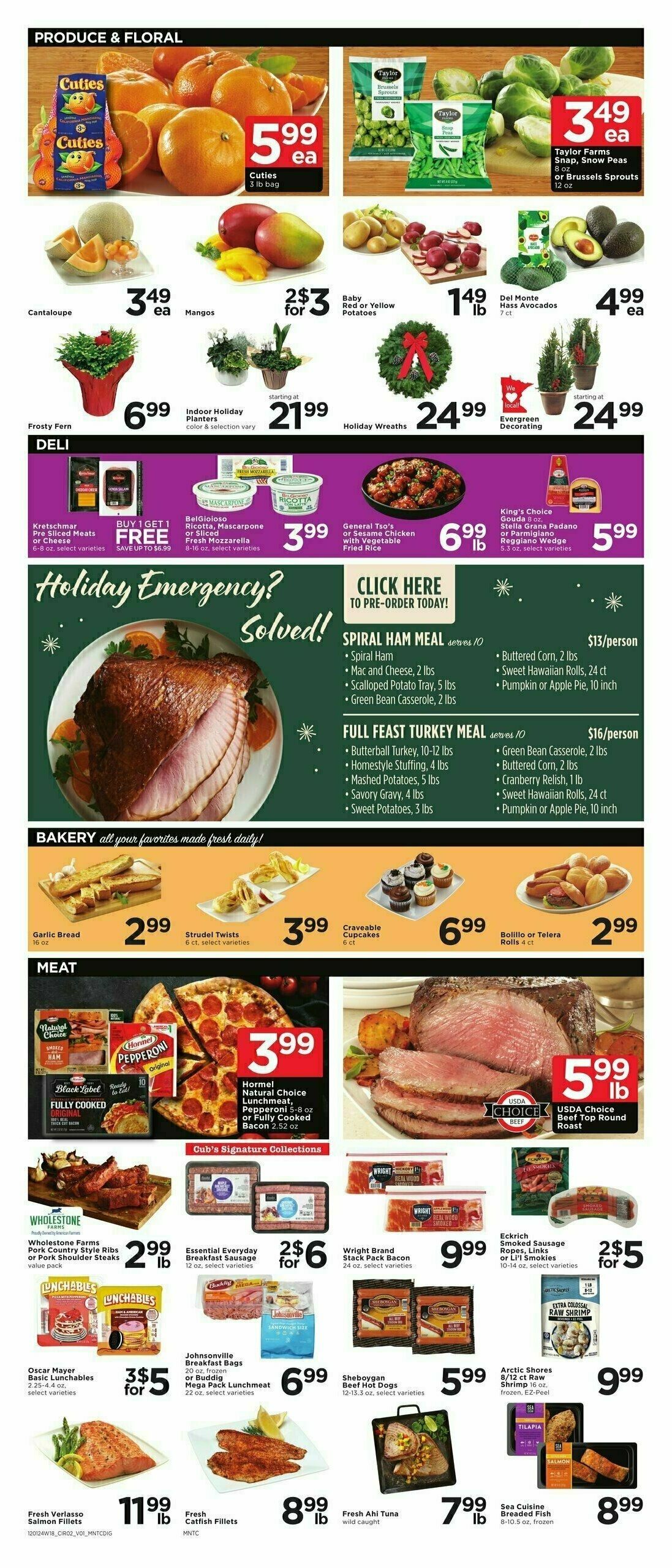 Cub Foods Weekly Ad from December 1