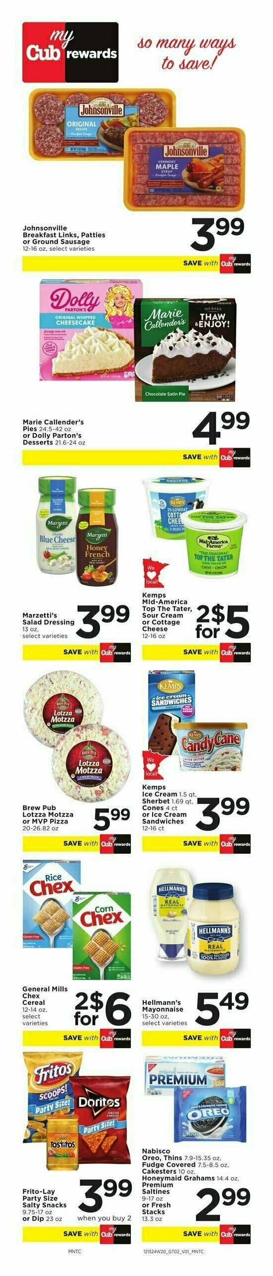 Cub Foods Weekly Ad from December 15