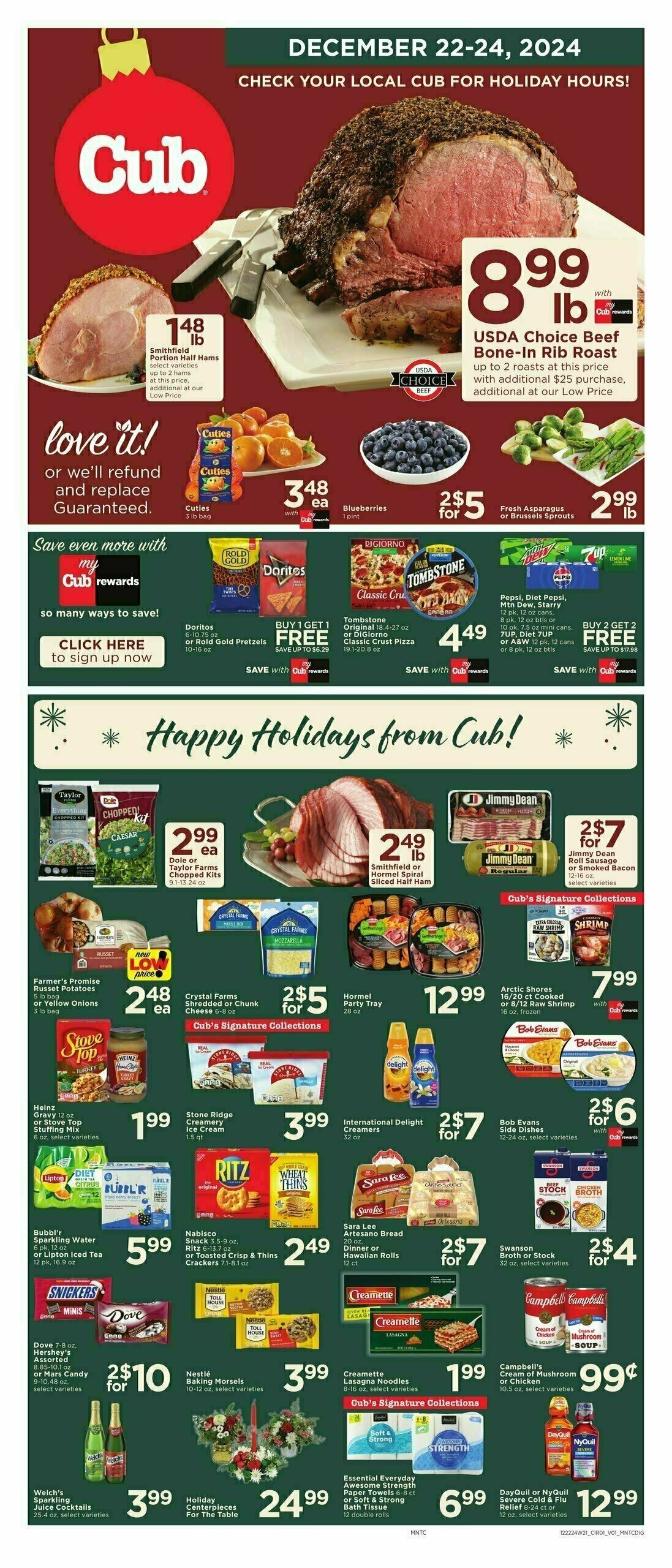 Cub Foods Weekly Ad from December 22