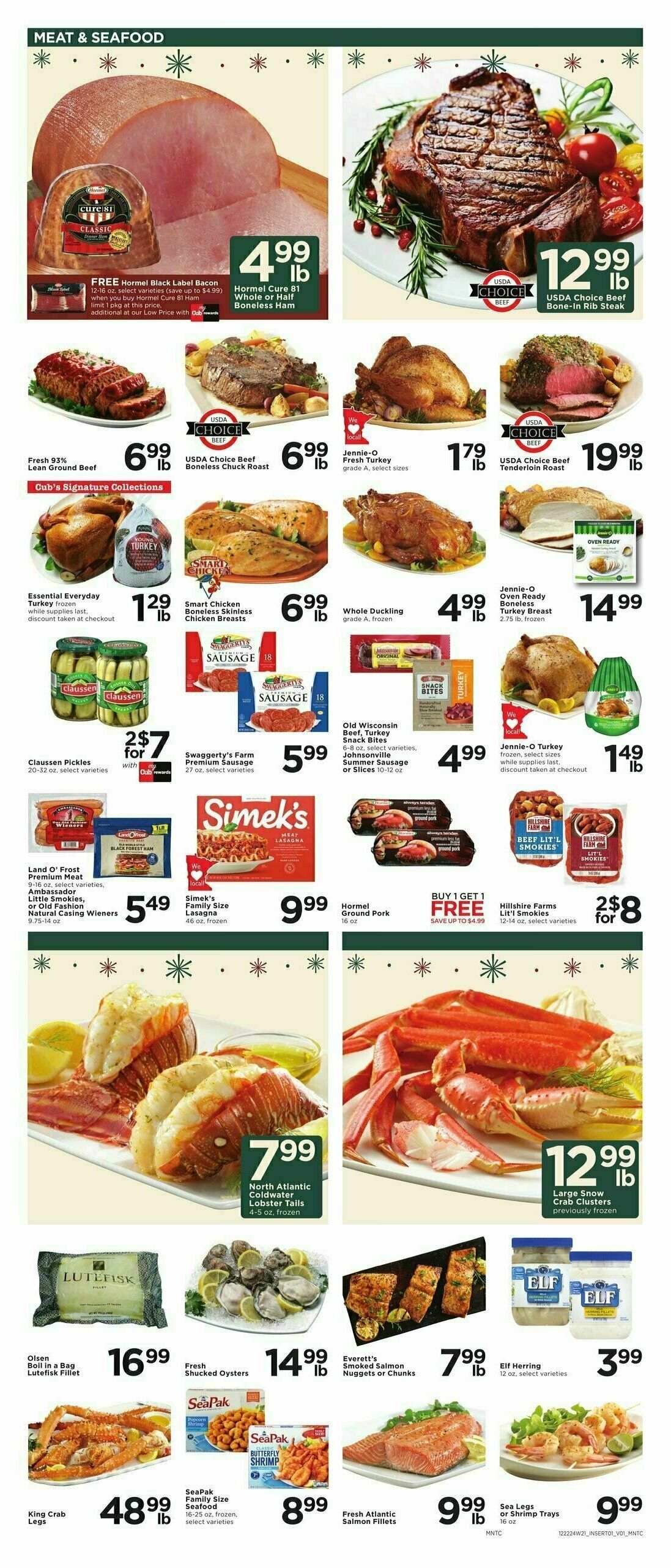 Cub Foods Weekly Ad from December 22