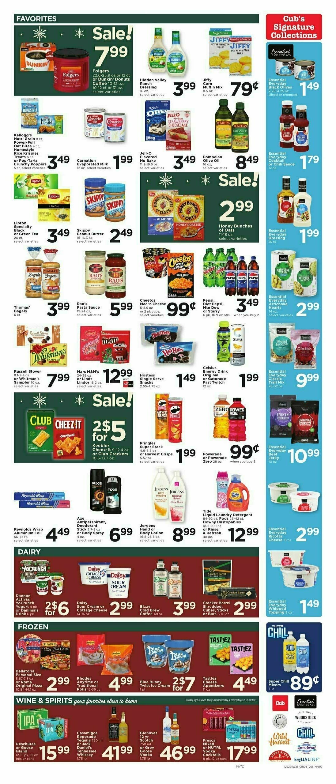 Cub Foods Weekly Ad from December 22