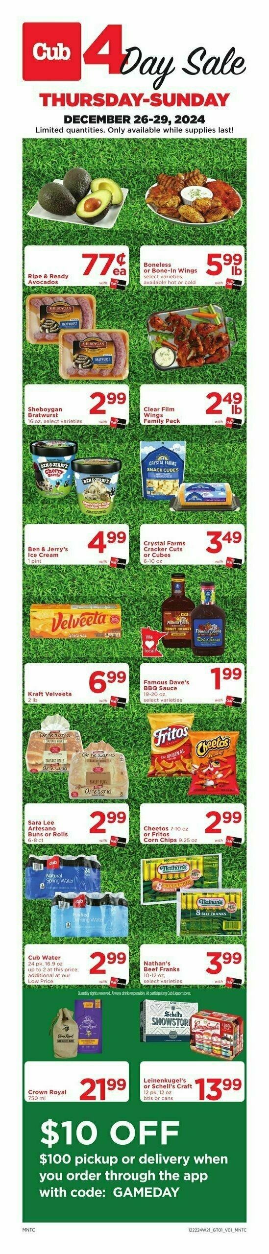 Cub Foods Weekly Ad from December 22