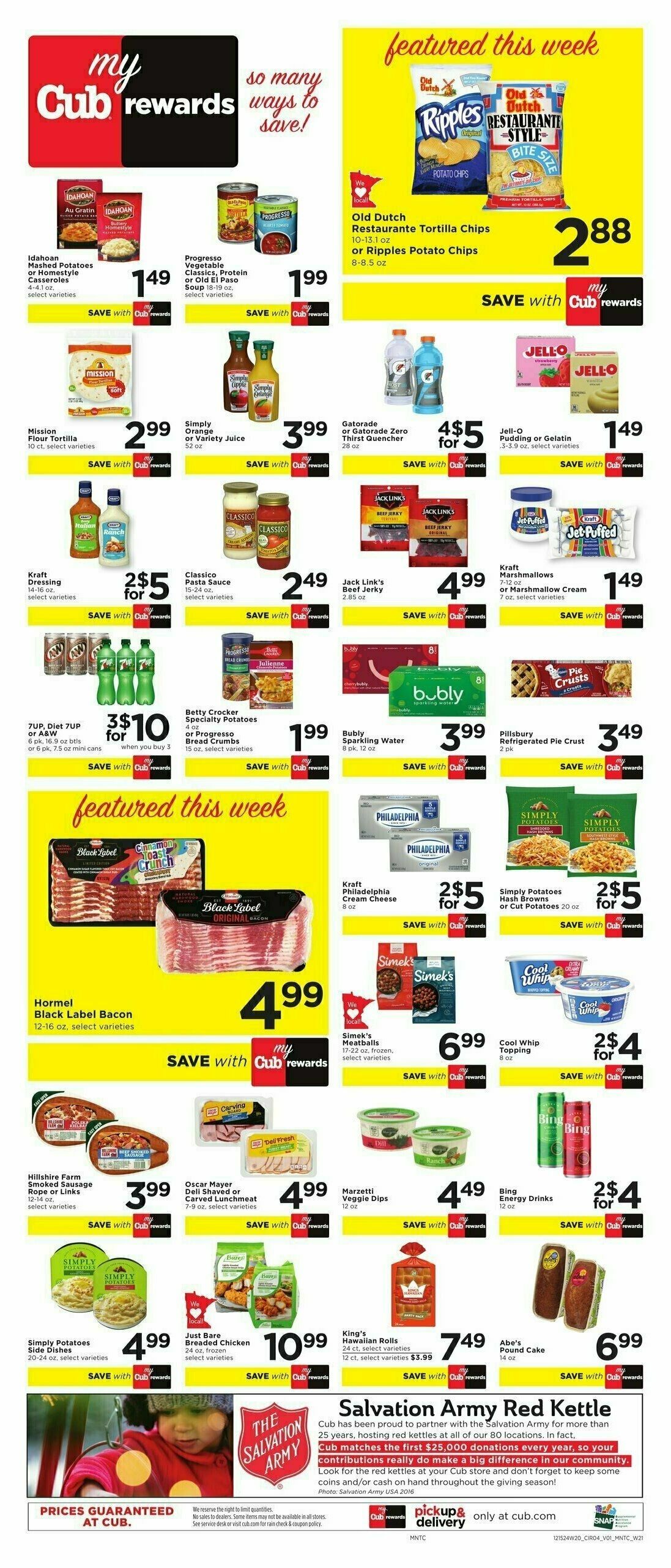 Cub Foods Weekly Ad from December 22