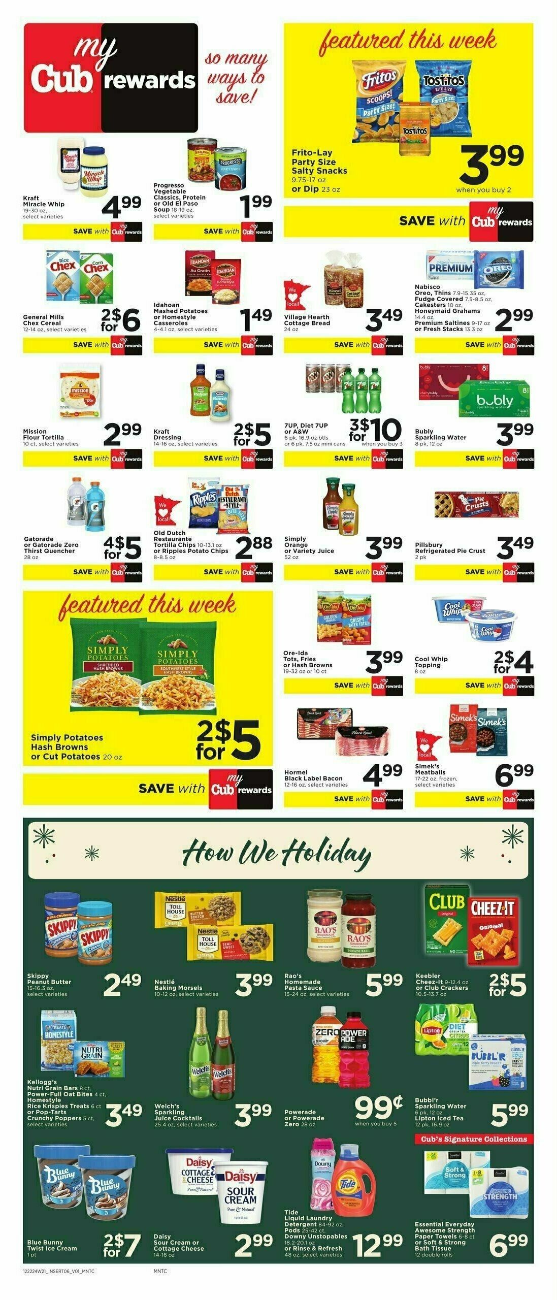 Cub Foods Weekly Ad from December 26