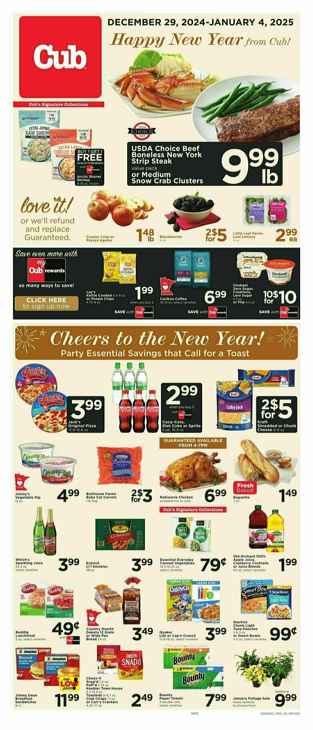 Cub Foods Weekly Ad from December 29