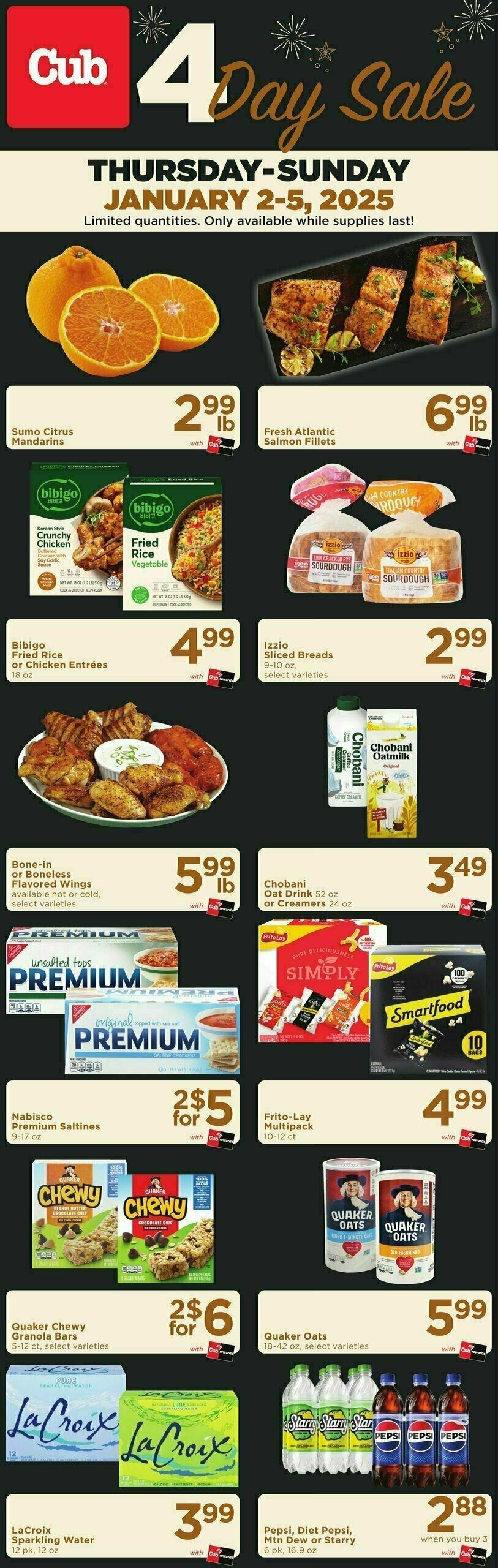 Cub Foods 4 DAY SALE Weekly Ad from January 2