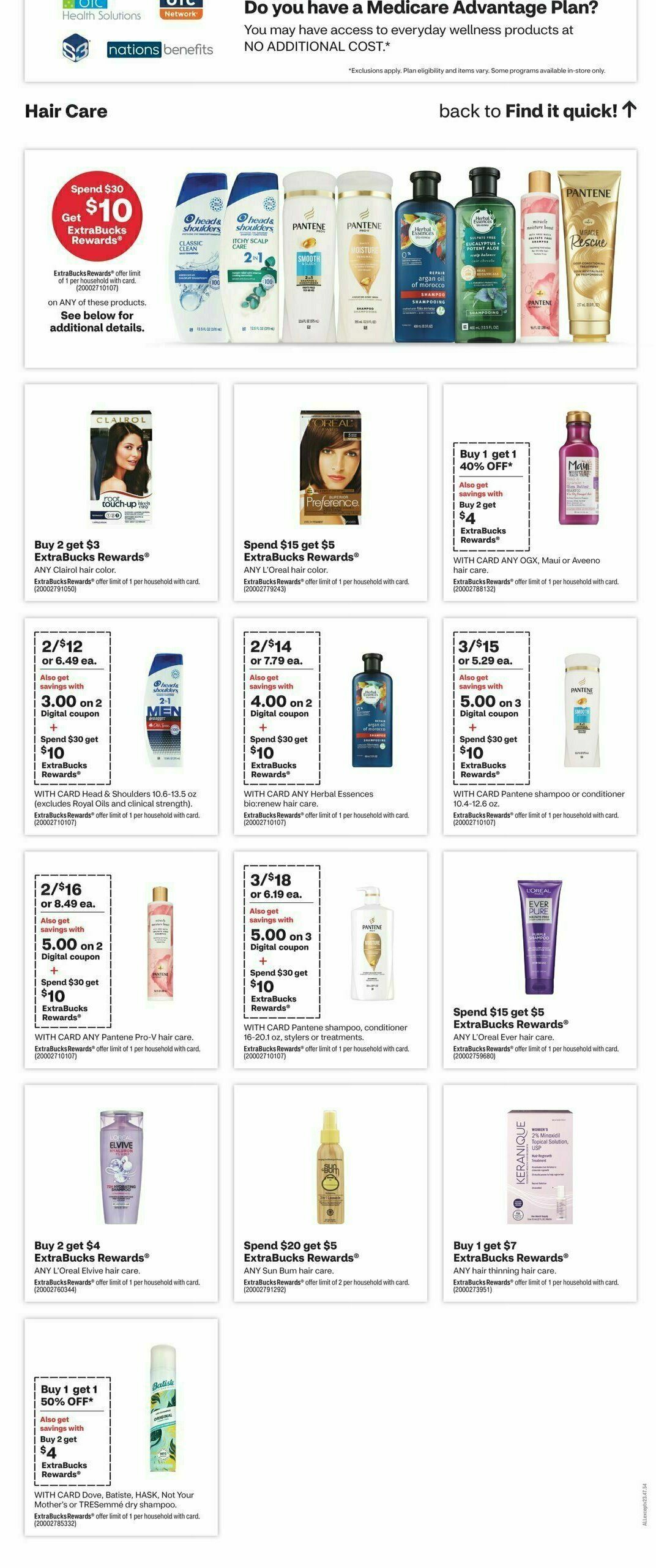 CVS Pharmacy Weekly Ad from July 2