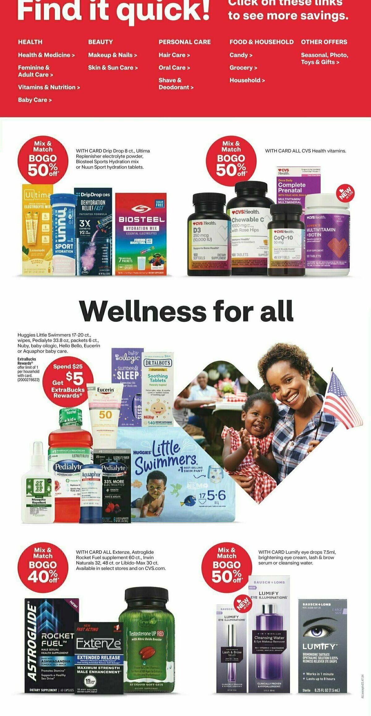 CVS Pharmacy Weekly Ad from July 2