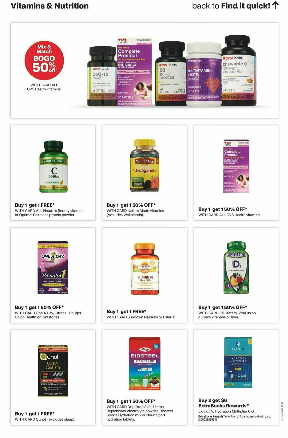 CVS Pharmacy Weekly Ad from July 2