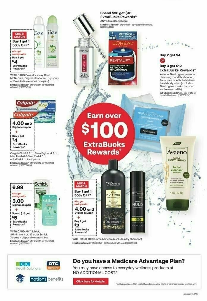 CVS Pharmacy Weekly Ad from August 27