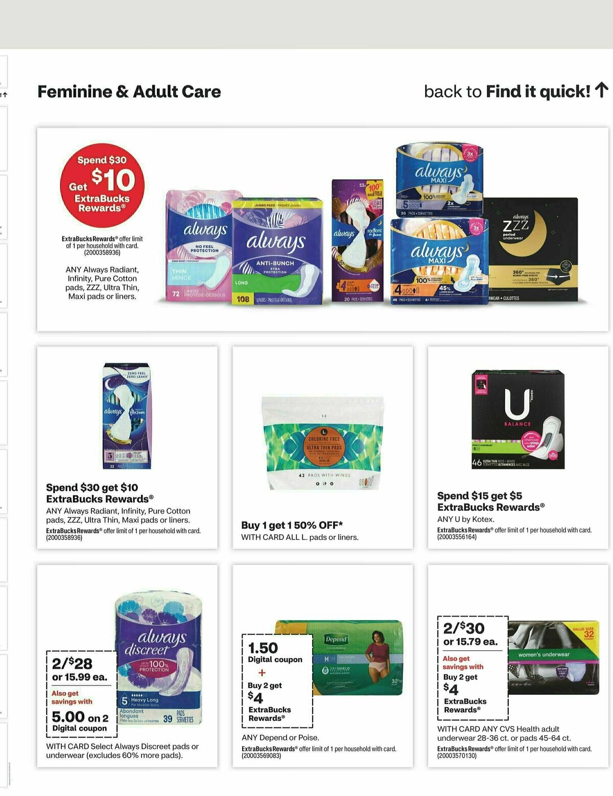 CVS Pharmacy Weekly Ad from August 27