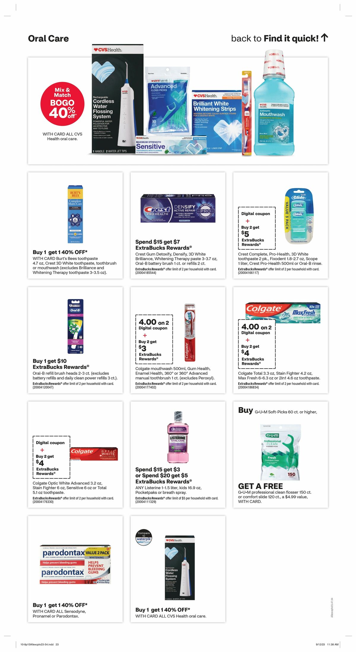 CVS Pharmacy Weekly Ad from October 8