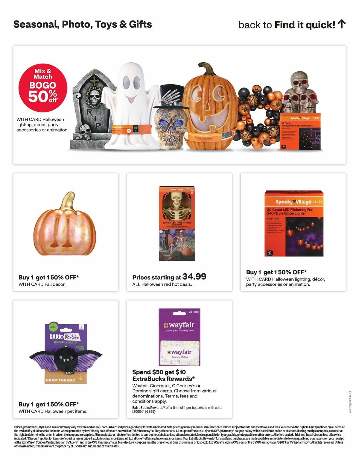 CVS Pharmacy Weekly Ad from October 8