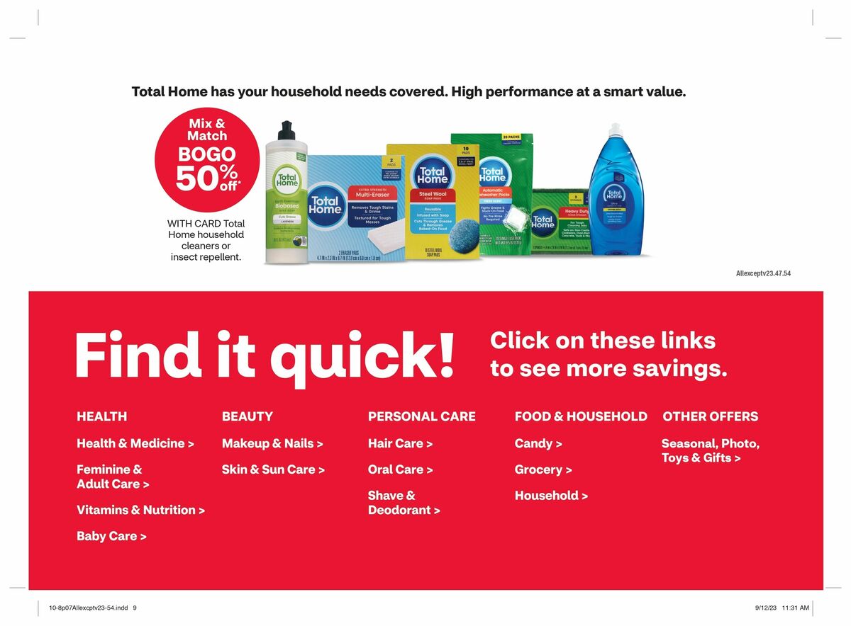 CVS Pharmacy Weekly Ad from October 8