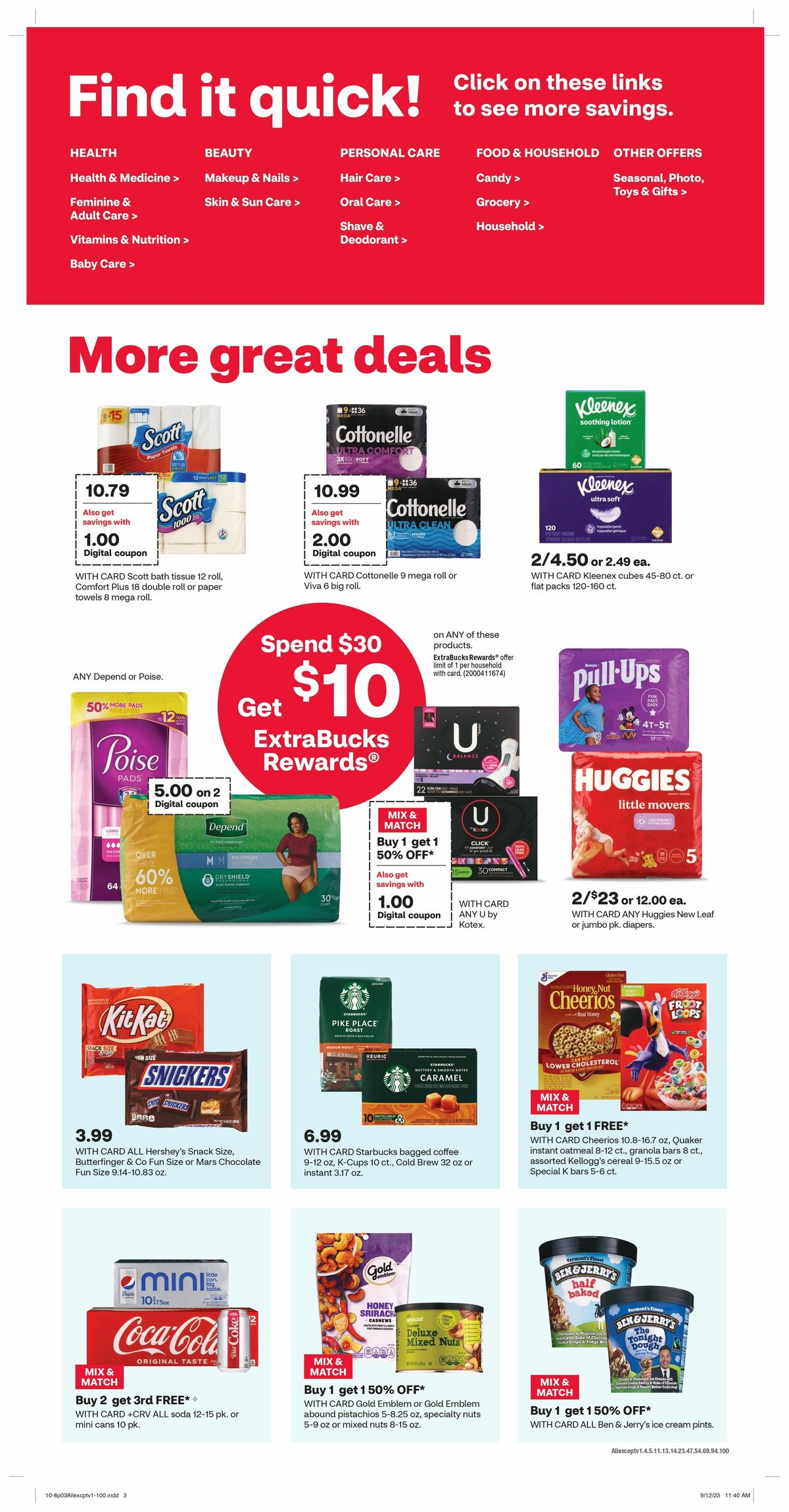 CVS Pharmacy Weekly Ad from October 8