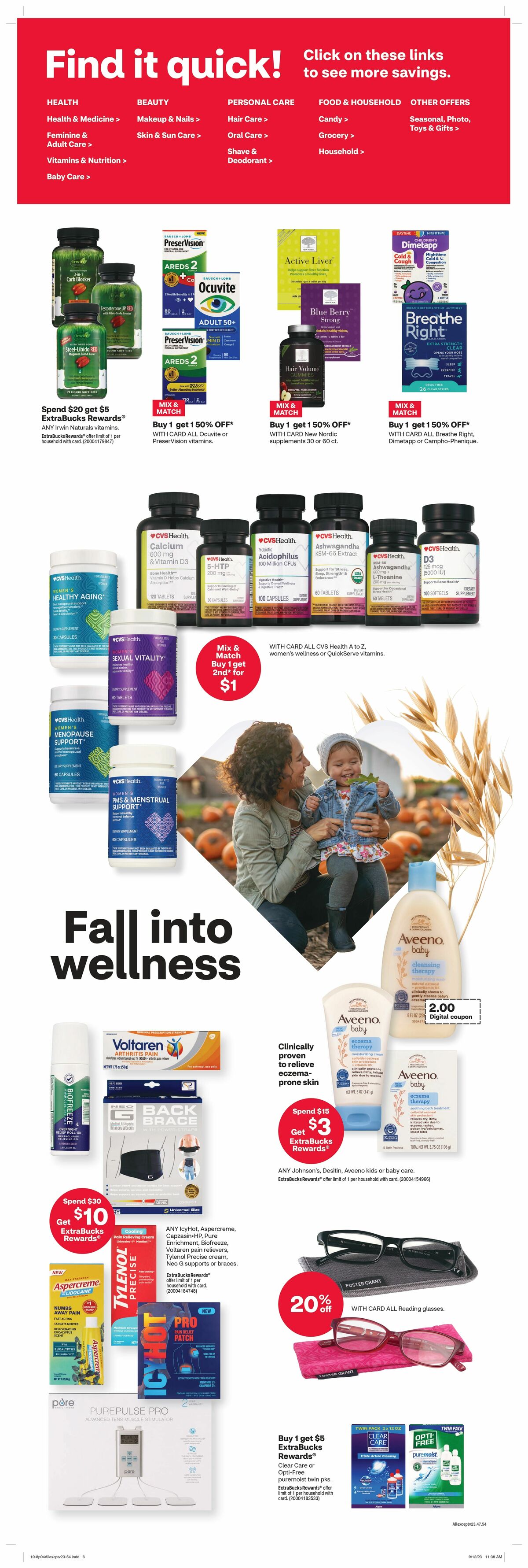 CVS Pharmacy Weekly Ad from October 8