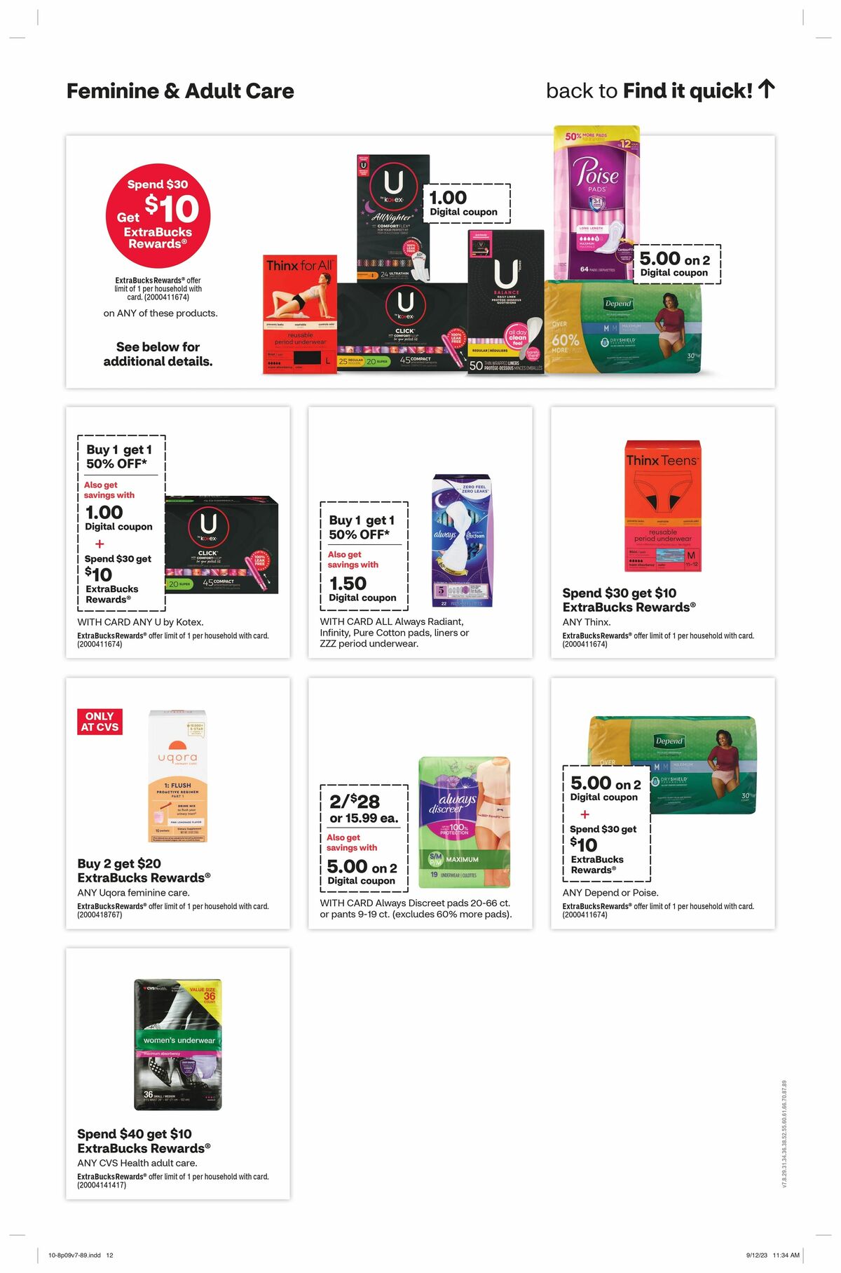 CVS Pharmacy Weekly Ad from October 8