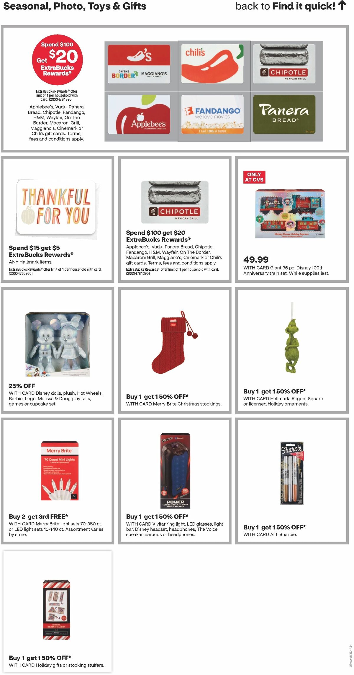 CVS Pharmacy Weekly Ad from November 19