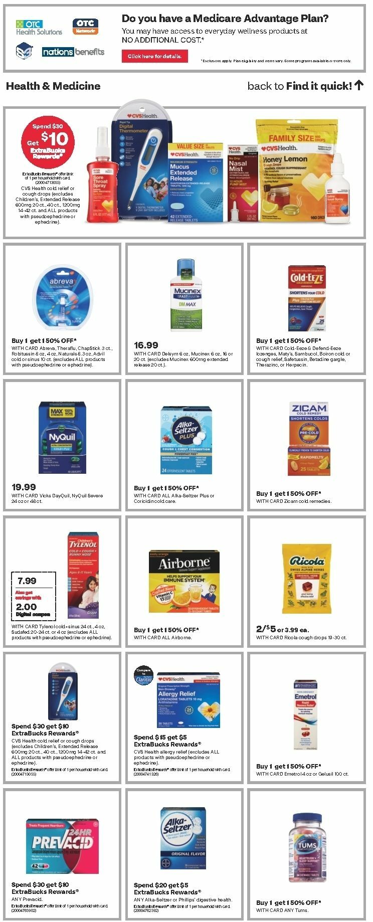 CVS Pharmacy Weekly Ad from November 19