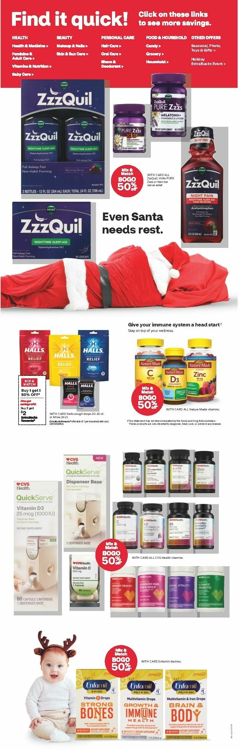 CVS Pharmacy Weekly Ad from December 3