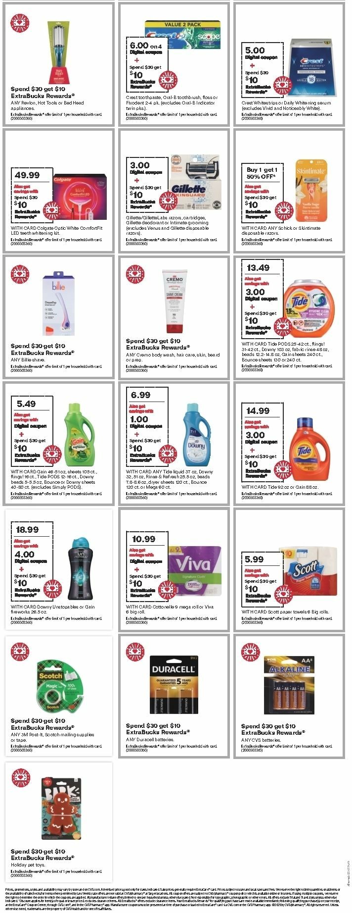 CVS Pharmacy Weekly Ad from December 10