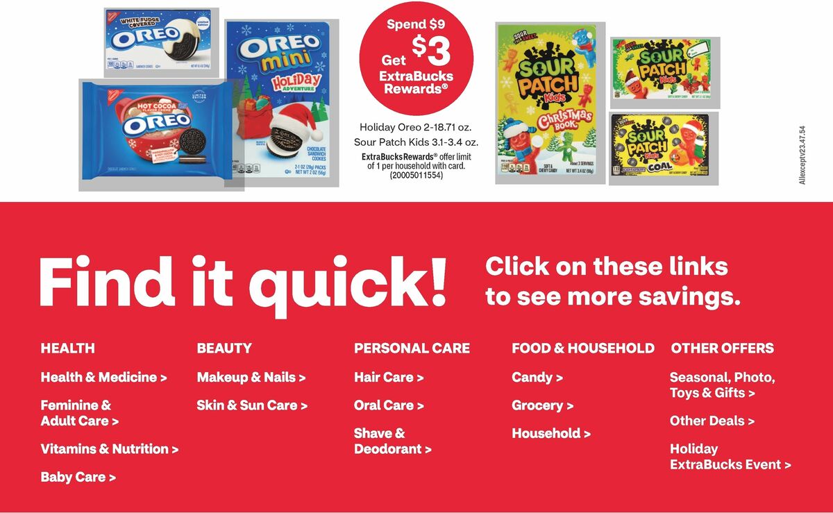 CVS Pharmacy Weekly Ad from December 10