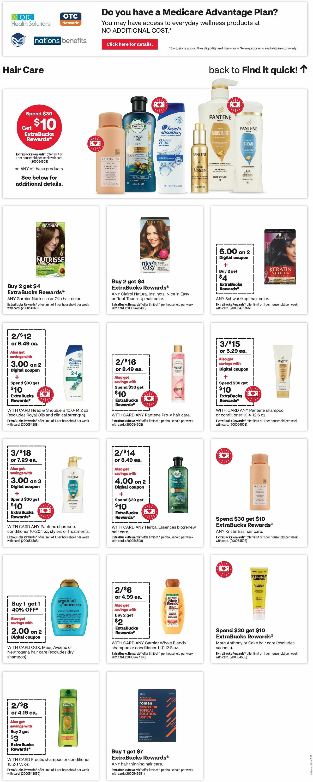 CVS Pharmacy Weekly Ad from December 31