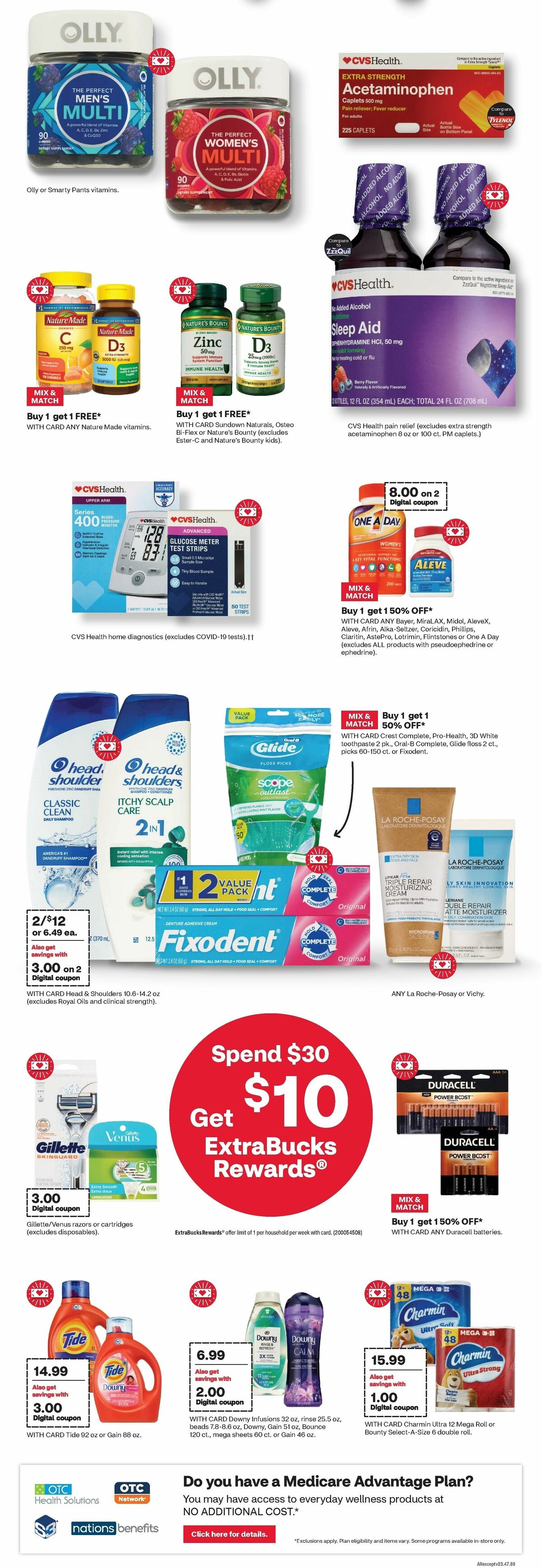 CVS Pharmacy Weekly Ad from December 31