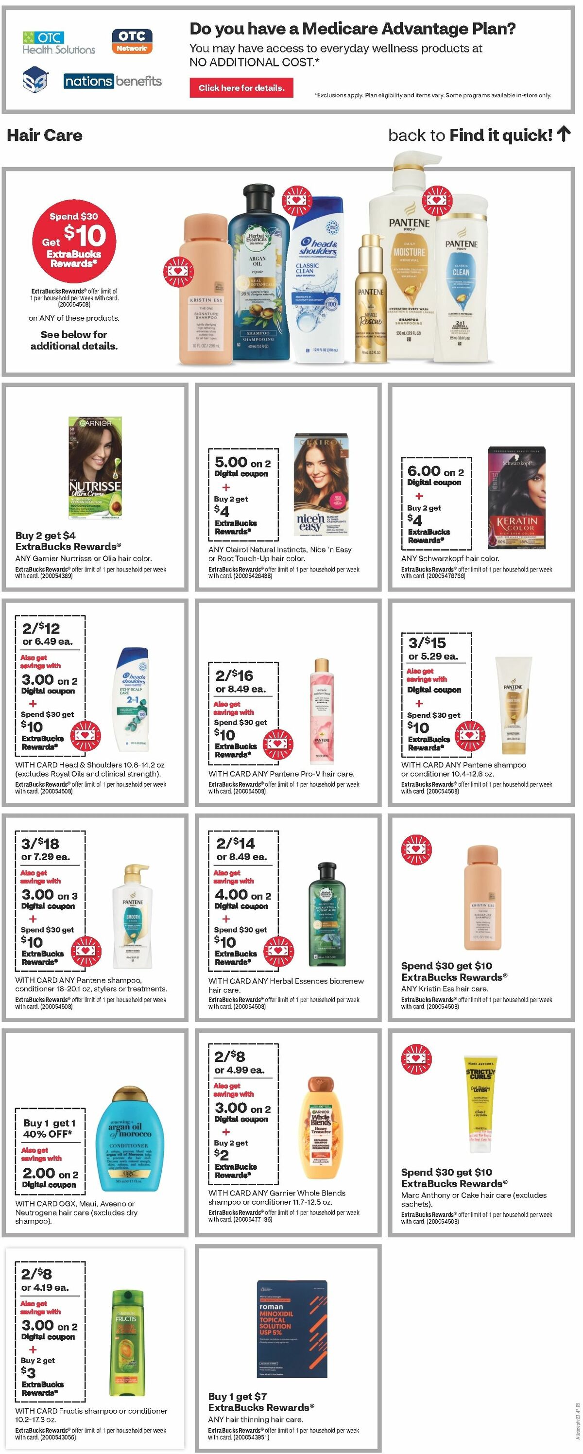 CVS Pharmacy Weekly Ad from January 7