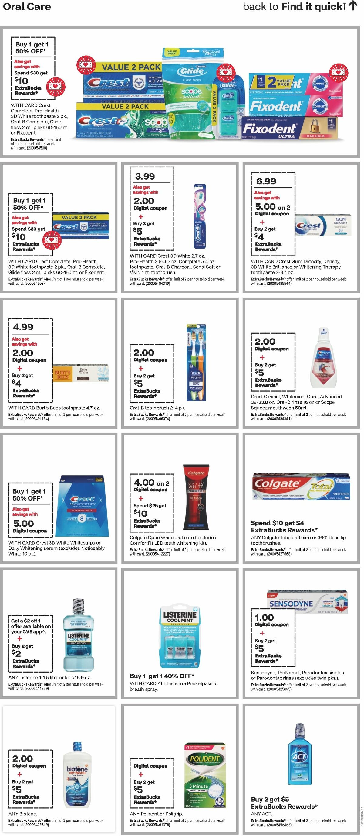 CVS Pharmacy Weekly Ad from January 7