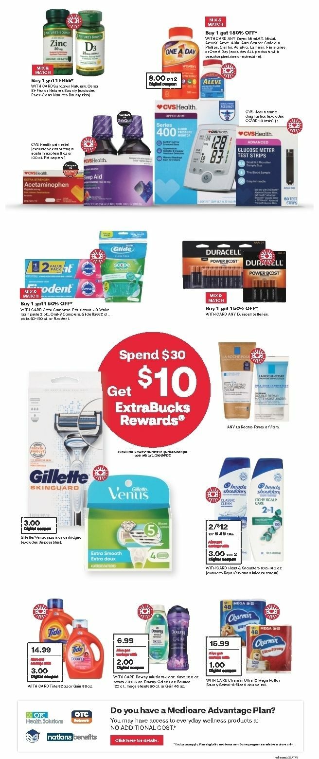 CVS Pharmacy Weekly Ad from January 7