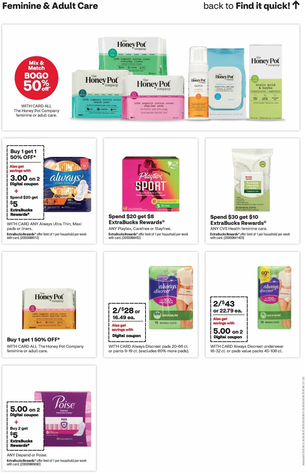 CVS Pharmacy Weekly Ad from February 18