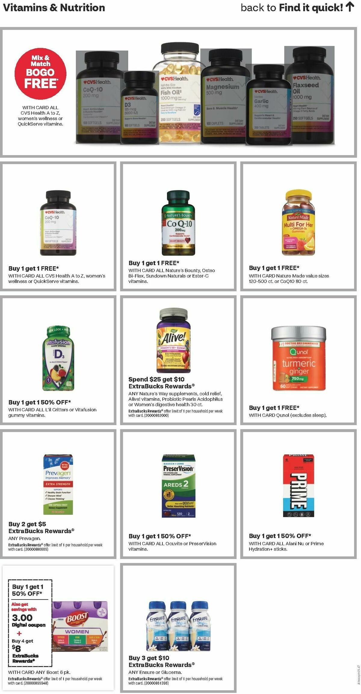 CVS Pharmacy Weekly Ad from February 25