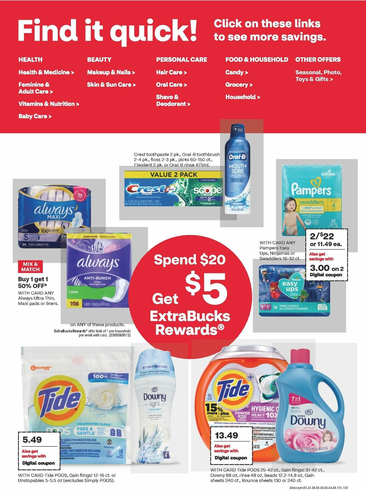 CVS Pharmacy Weekly Ad from February 25