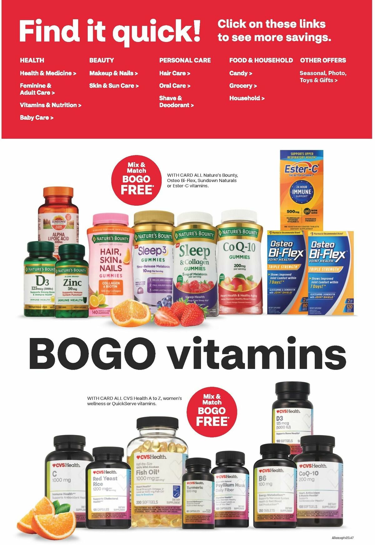 CVS Pharmacy Weekly Ad from February 25