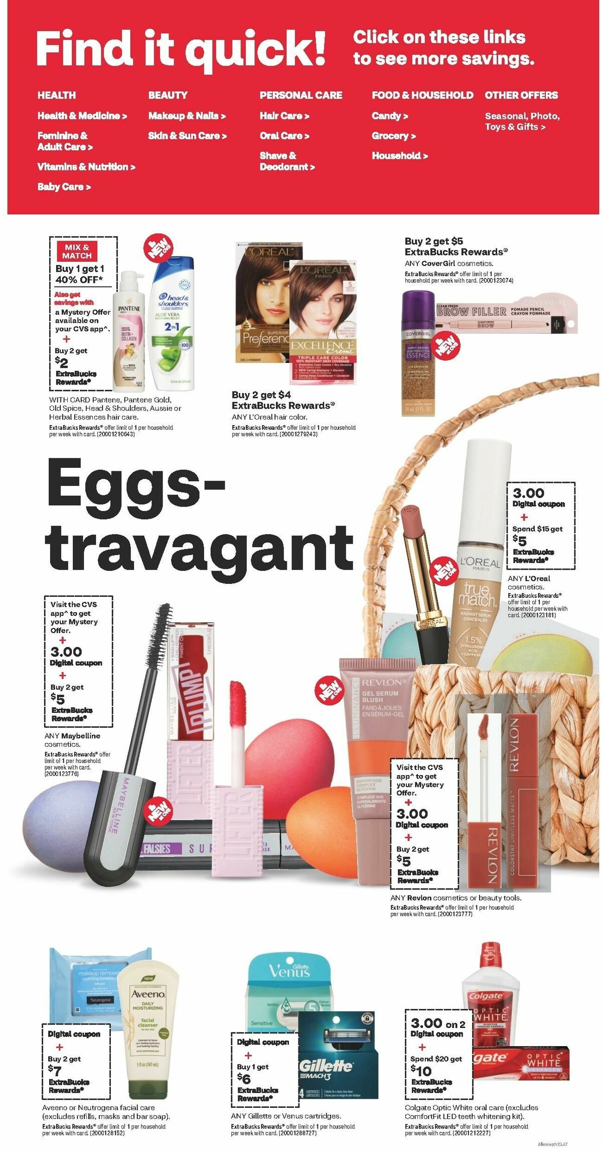 CVS Pharmacy Weekly Ad from March 17
