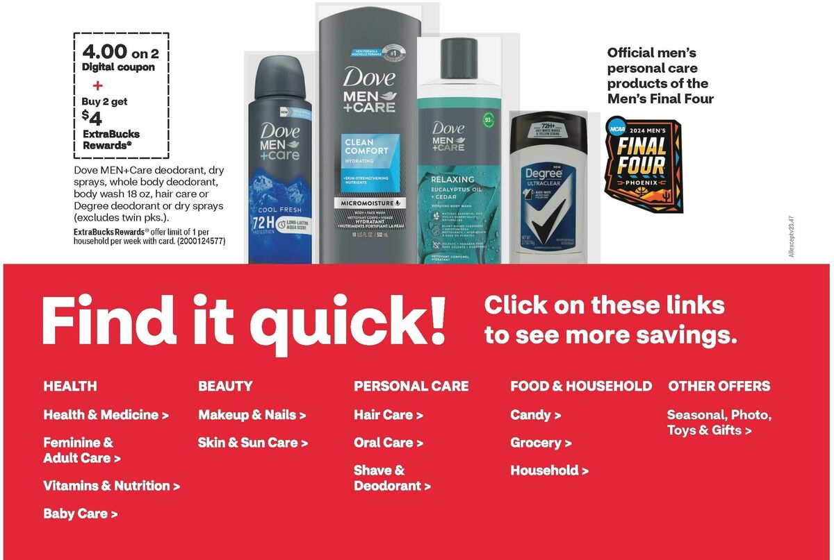 CVS Pharmacy Weekly Ad from March 17