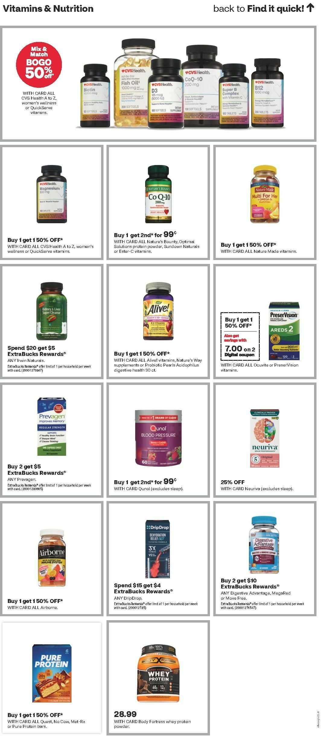 CVS Pharmacy Weekly Ad from March 17