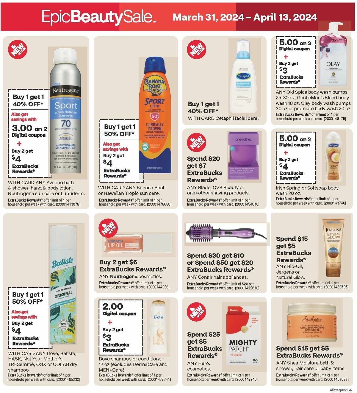 CVS Pharmacy Weekly Ad from March 31