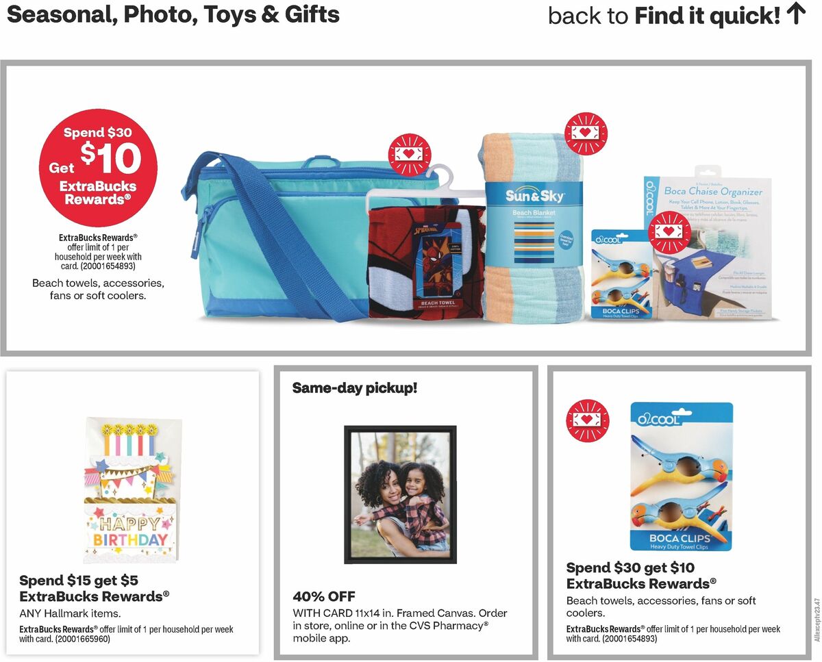 CVS Pharmacy Weekly Ad from April 14