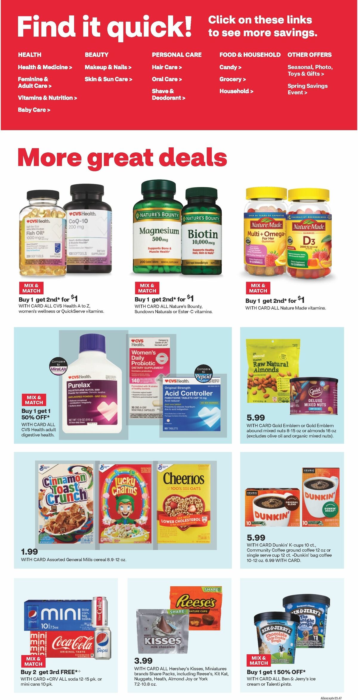 CVS Pharmacy Weekly Ad from April 14