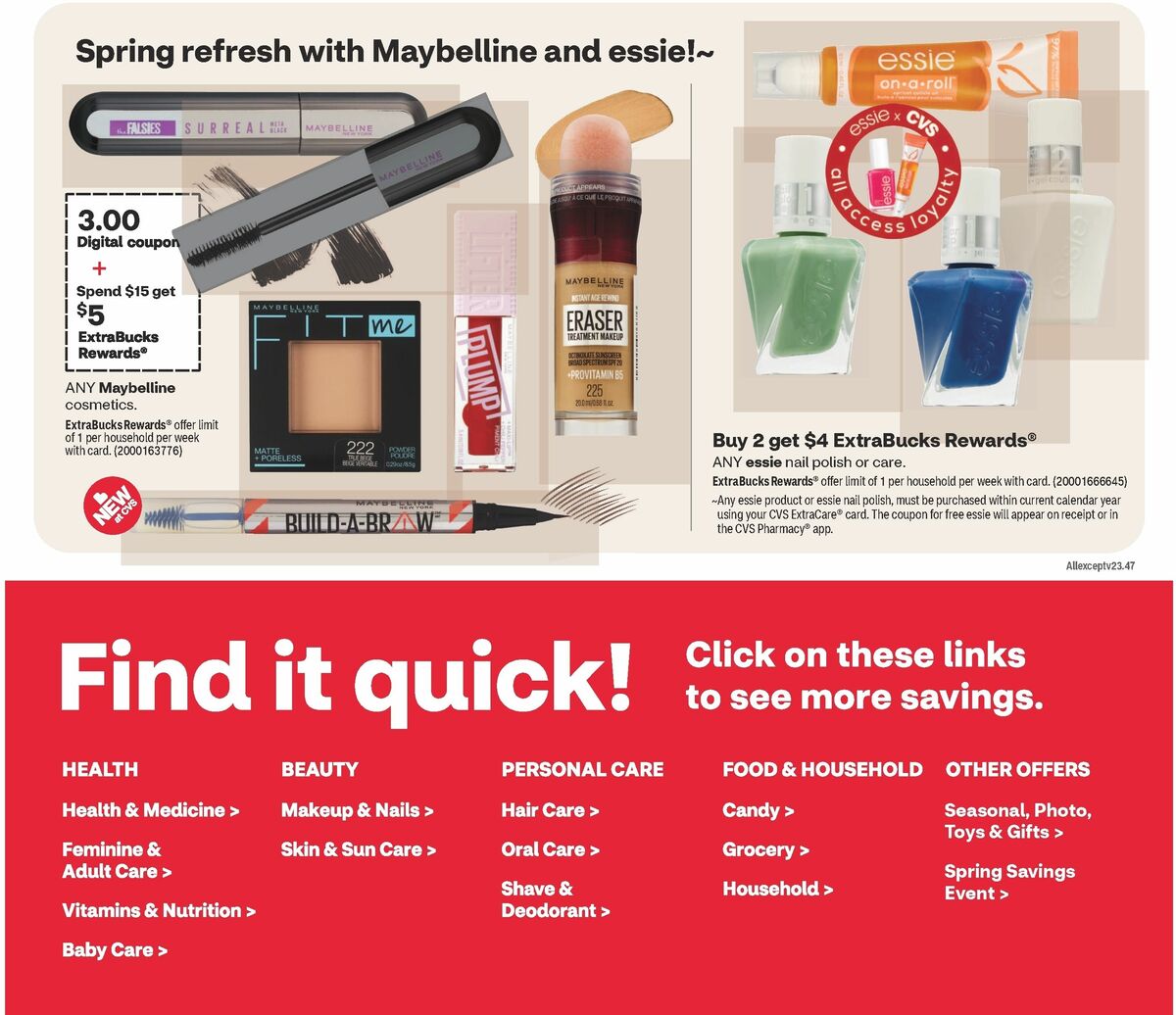 CVS Pharmacy Weekly Ad from April 14