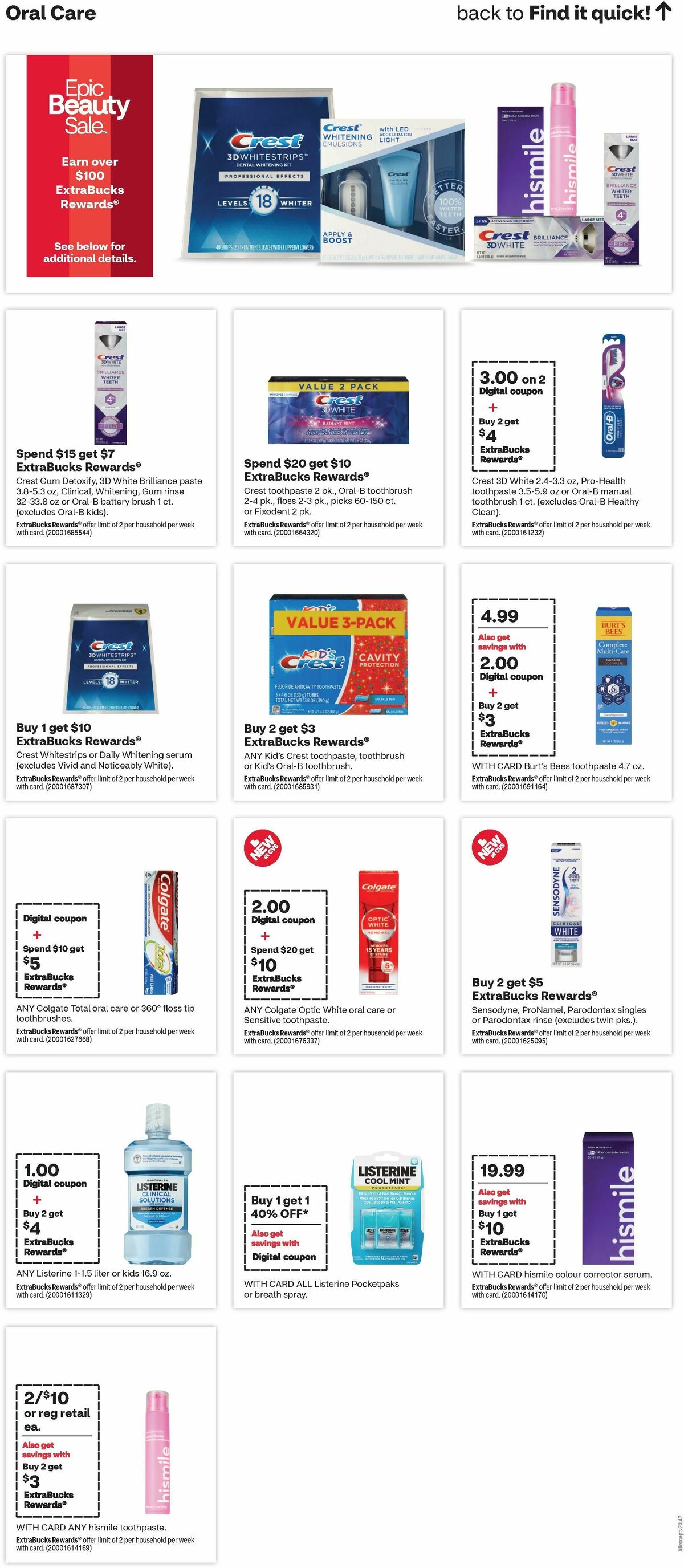 CVS Pharmacy Weekly Ad from April 21