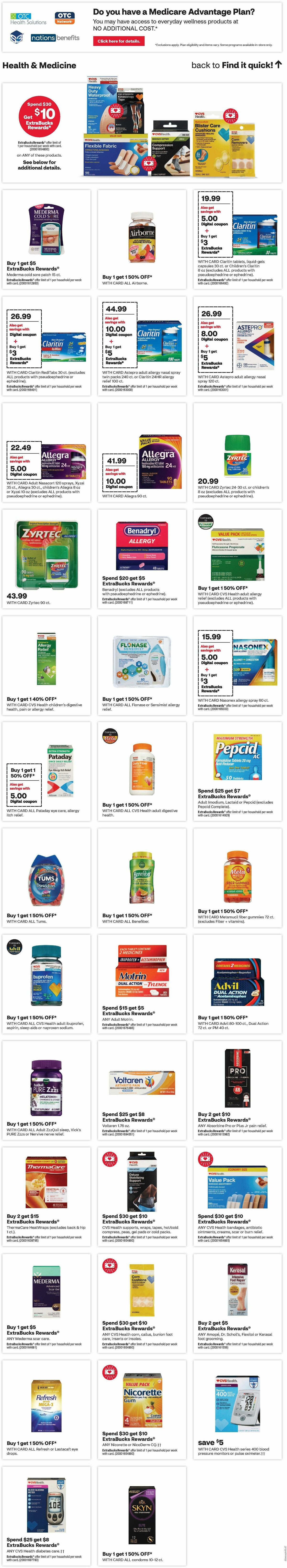 CVS Pharmacy Weekly Ad from April 21